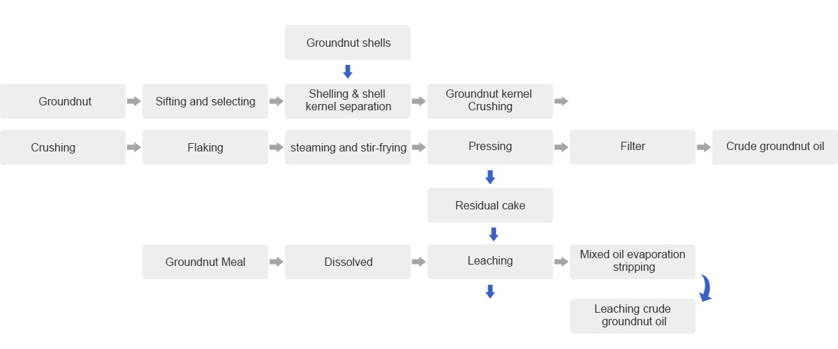 Pre - pressing and Leaching Process of Peanut