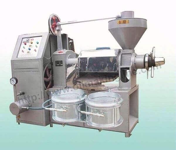 oil press machine with Filter YS - 100A for small business workshops